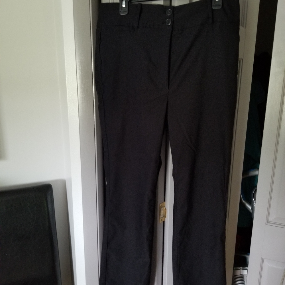 Lane Bryant black straight leg pants